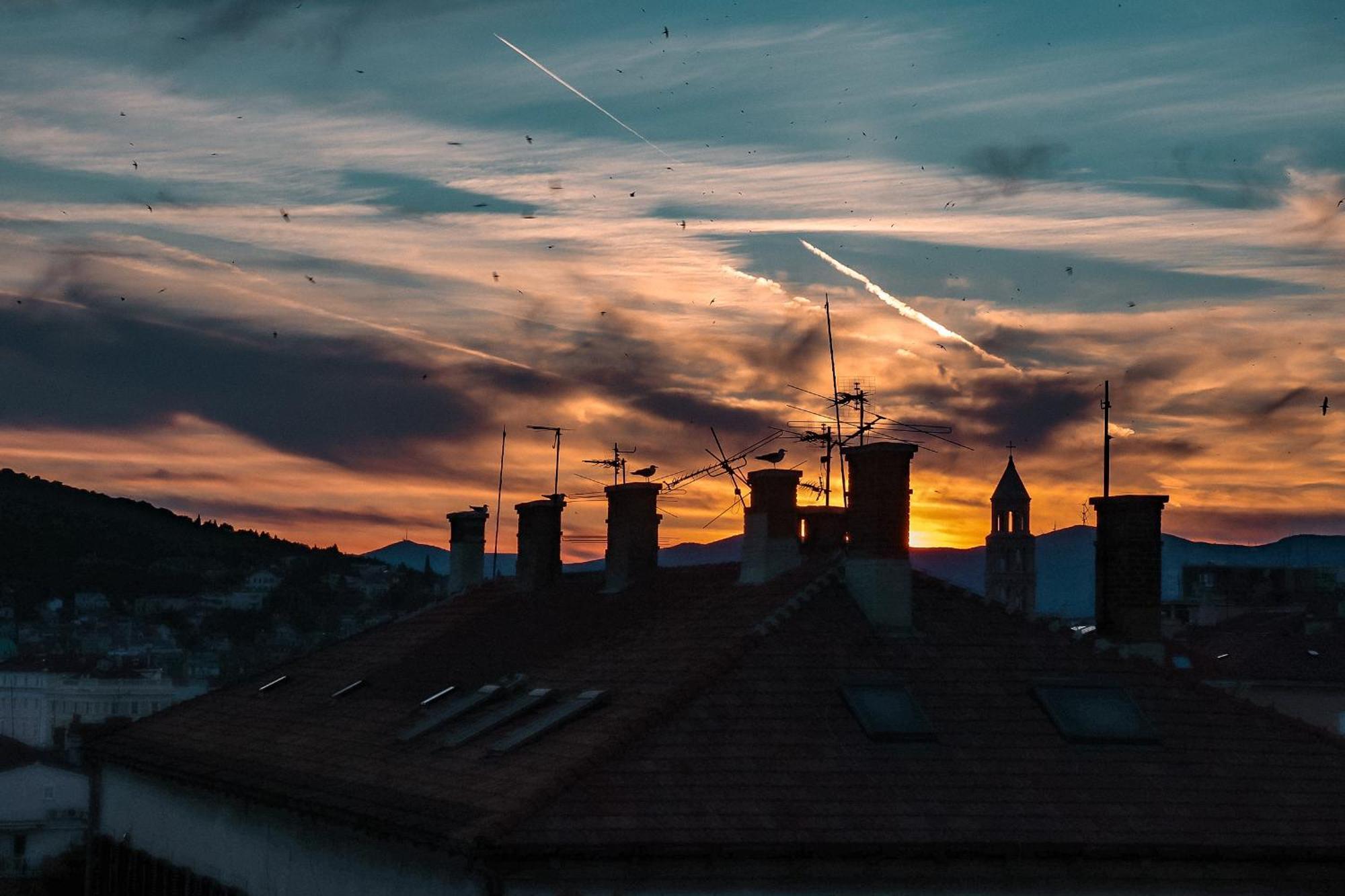 City Center Sunset Penthouse Split Exterior foto